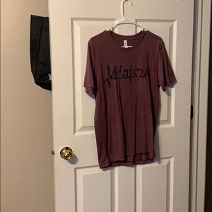 EKG Music Love Graphic tee